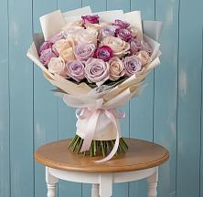 Букет десерт в Мишкино Республика Башкортостан Букет цветов из:  Розы в Мишкино Республика Башкортостан