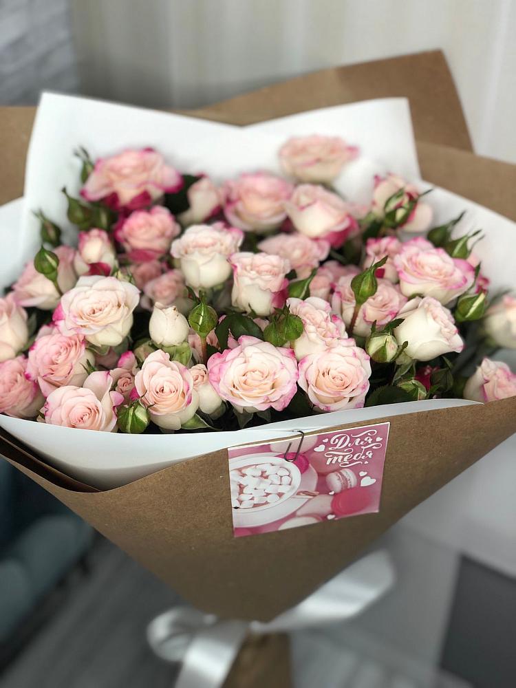 Букет теплый ветер в Мишкино Республика Башкортостан Букет цветов из: Розы в Мишкино Республика Башкортостан