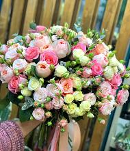 Букет розовый шик #REPLACE_PRED# Мишкино Республика Башкортостан Букет цветов из:  Розы #REPLACE_PRED# Мишкино Республика Башкортостан