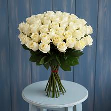51 Белая роза Эдлесс Лав в Мишкино Республика Башкортостан Букет 51 Белая роза Эдлесс Лав в Мишкино Республика Башкортостан