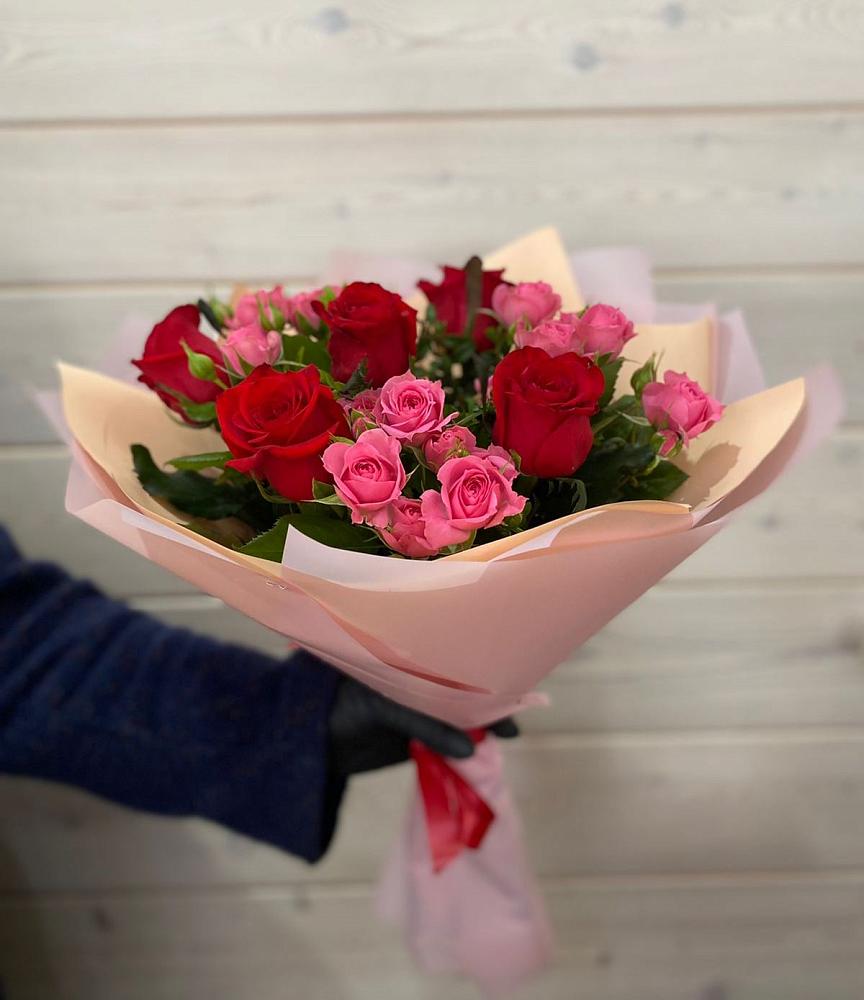 Букет тайны любви в Мишкино Республика Башкортостан Букет цветов из: Розы в Мишкино Республика Башкортостан